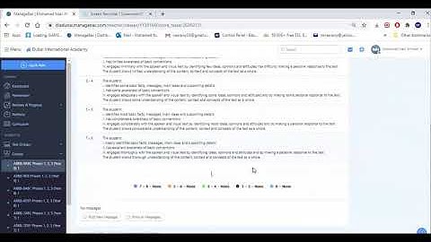 Managebac basics demo أساسيات برنامج ماندجباك