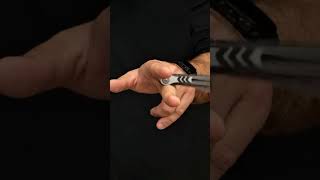 Skillful knife tricks. Not for everyone! #ai #closecall #knifeskills #dangerous #mesmerizing