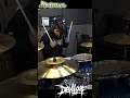 【本人】DEVILOOF『Damn』Drum Cover #shorts #metal #drummer