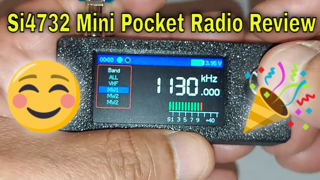 SI4732 ATS-25 max-DECODER Receptor de radio, versión 4.17 añade CW, función de decodificación