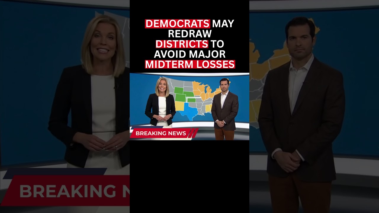 Democrats Weigh Redrawing Congressional Maps Ahead of High Stakes Midterms 