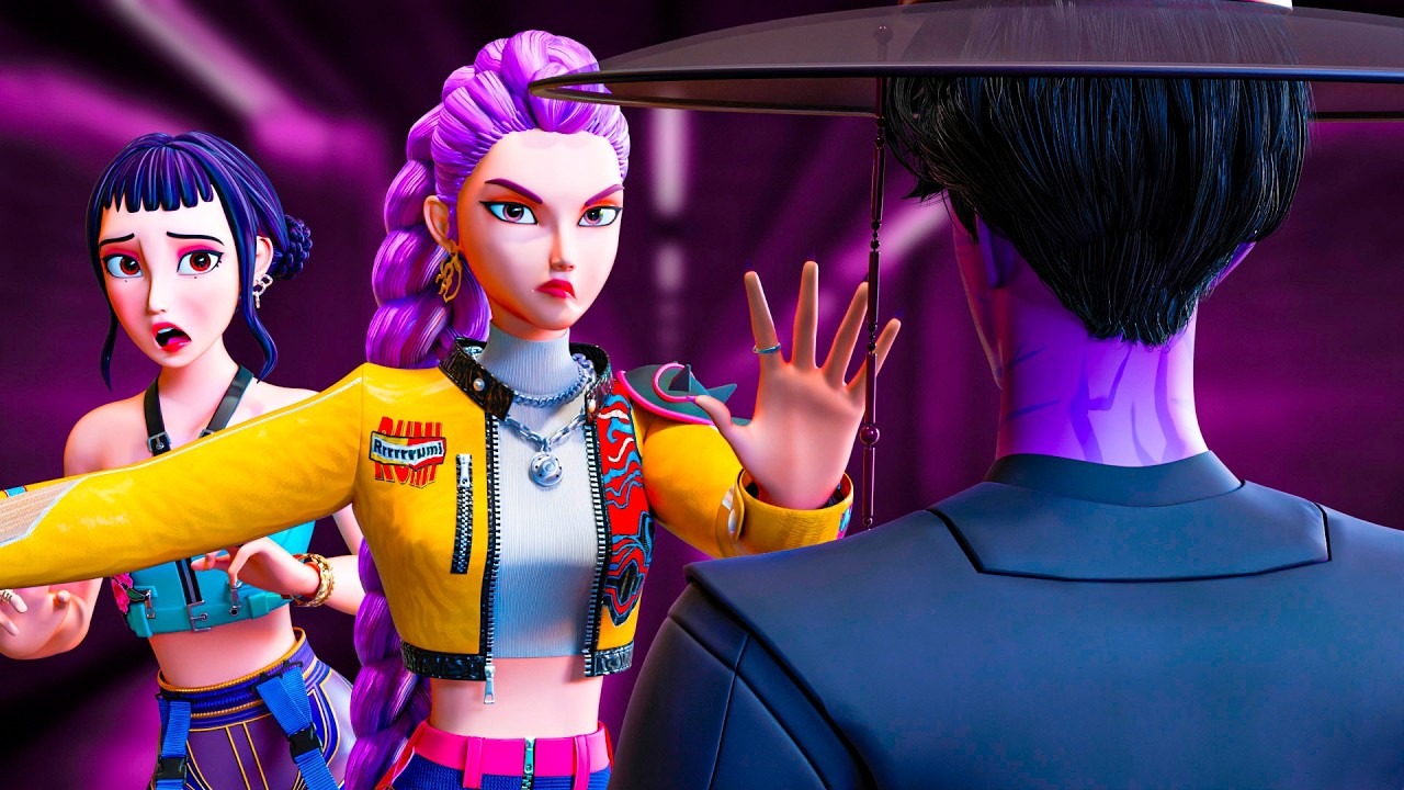 ¡SALVADO por RUMI! KPop Demon Hunters Animación