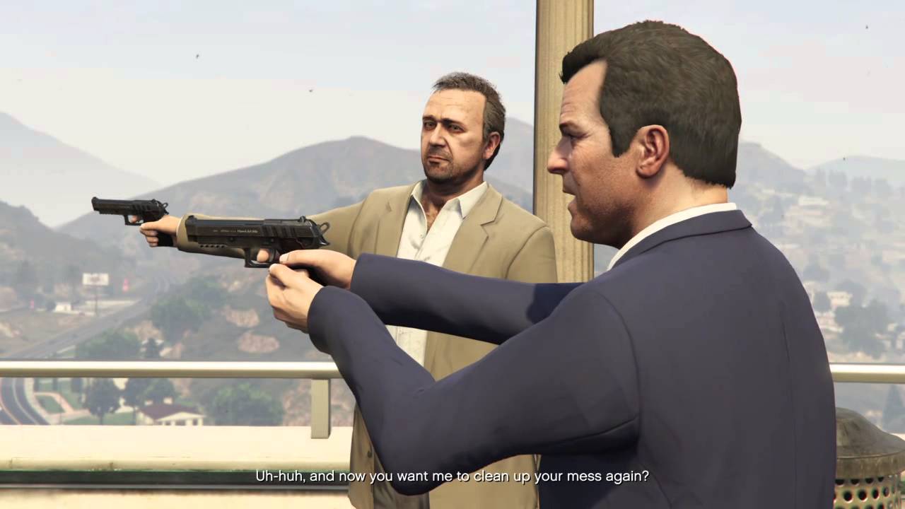 Grand Theft Auto V PS4: The Wrap Up: Intro Cutscene