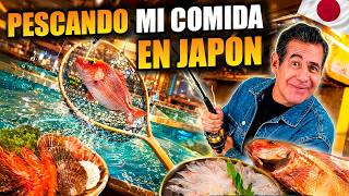 ¡PESQUÉ MI PROPIA COMIDA EN JAPÓN! 🇯🇵 Restaurante increíble que debes visitar