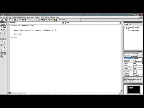 Array - Visual Basic 6.0