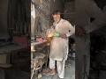 part17:Artisan Turned Old Train Spring Into Chesel #shorts #cheselmaking #blacksmith