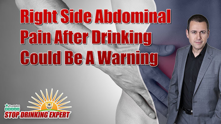 Pain in upper left abdomen after drinking alcohol
