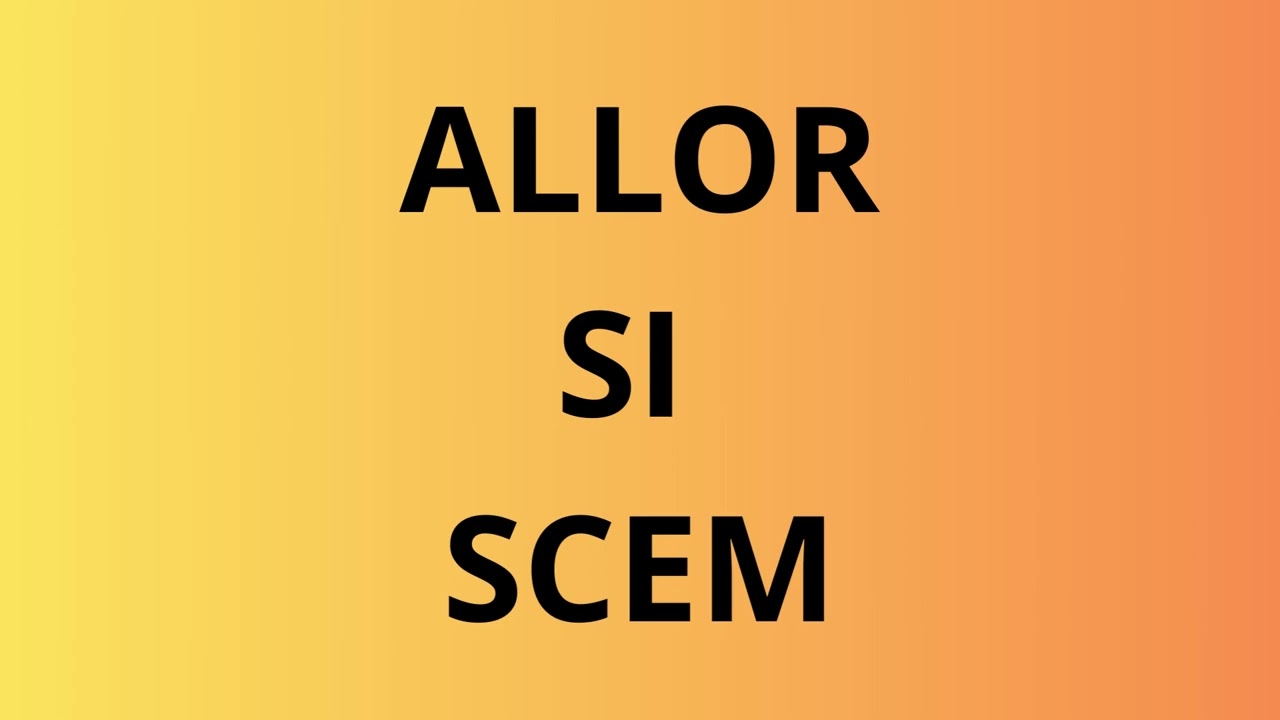 Allor Si Scem - Original Videos