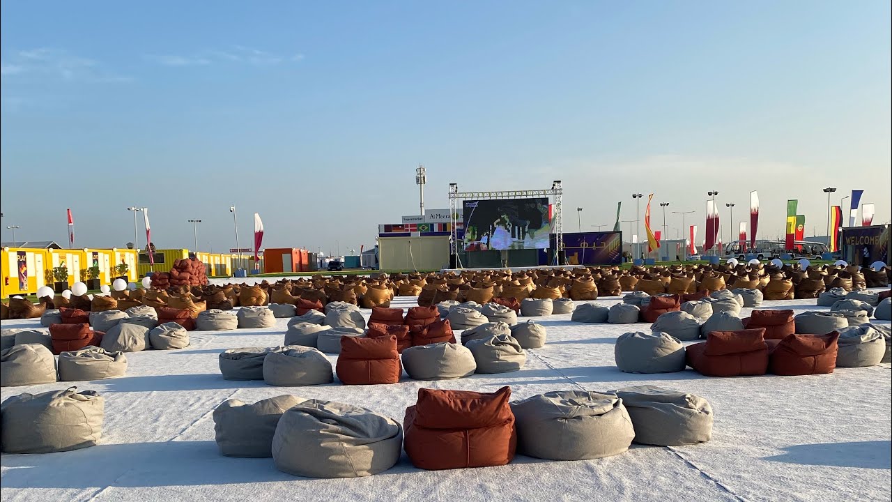 Qatar FIFA Fan Village Cabins Free Zone YouTube