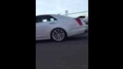 First Attempt: 2016 Cadillac CTS-V Launch Control