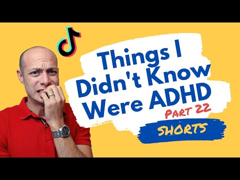 Things I Didn't Know Were ADHD / Signs You Might Have ADHD... Part 22! #Shorts thumbnail