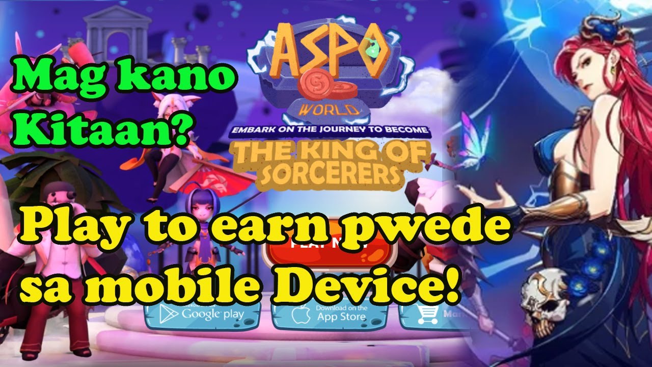 ASPO WORLD OVERVIEW | LATEST NFT AVAILABLE FOR MOBILE DEVICE | BIGTIME PLAY  TO EARN GAME FOR MOBILE
