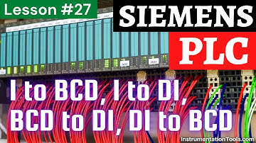 PLC Conversion Instructions | Siemens PLC Programming #plc #Conversion #Instructions
