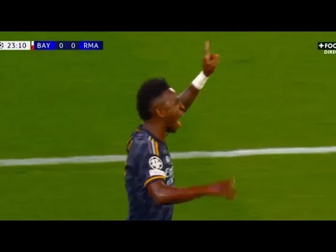 هدف فينيسيوس جونيور بايرن ميونخ Vs ريال مدريد 0 1 أبرز اللقطات دوري أبطال أوروبا 2023 24
