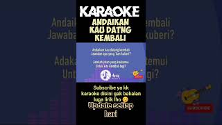 Фото Andaikan Kau Datang Kembali Koes Plus #karaoke #music #shortvideo #karaokenostalgia #shorts