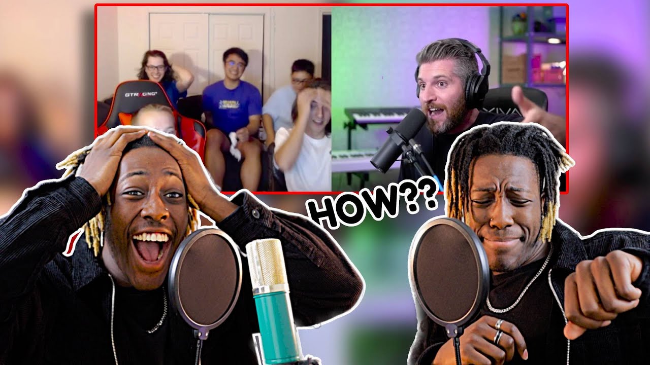 Harry, How?? Guitarist Producer Reacts: Harry Mack Omegle 52