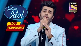 Manish Paul ने गाया Kumar Sanu के लिए गाना | Indian Idol Season 10 | Top Performance