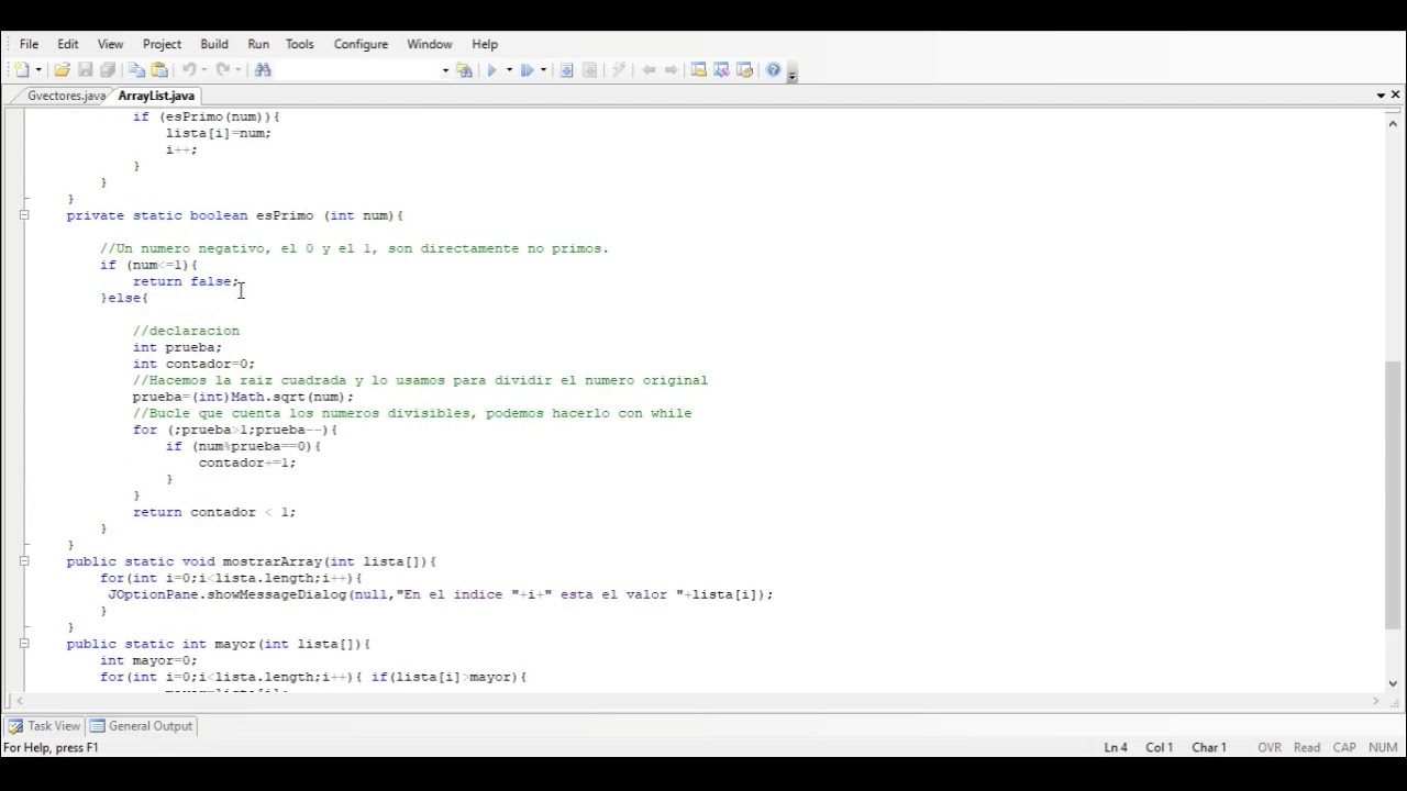 Programa que ejemplifique el uso de la memoria dinámica en JAVA - YouTube