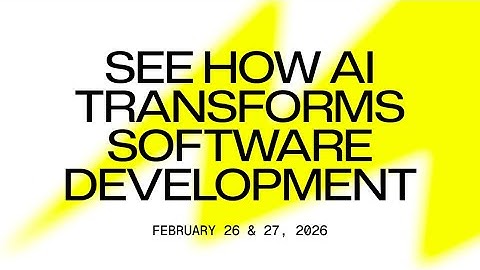 AI Coding Summit 2026 - See How AI Transforms Software Development - February 26 & 27, 2026