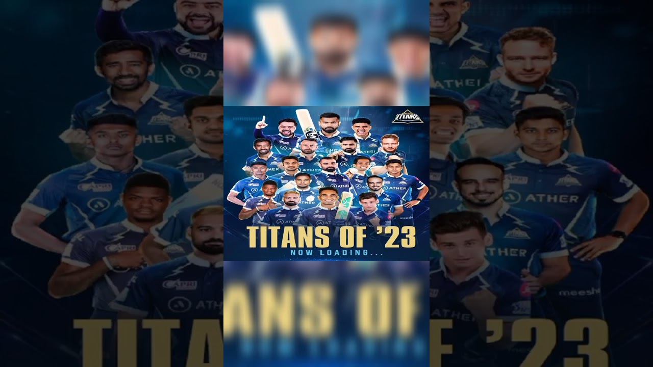 GT Team 2023 Player List: Complete Gujarat Titans (GT) Squad and Players List for IPL 2023