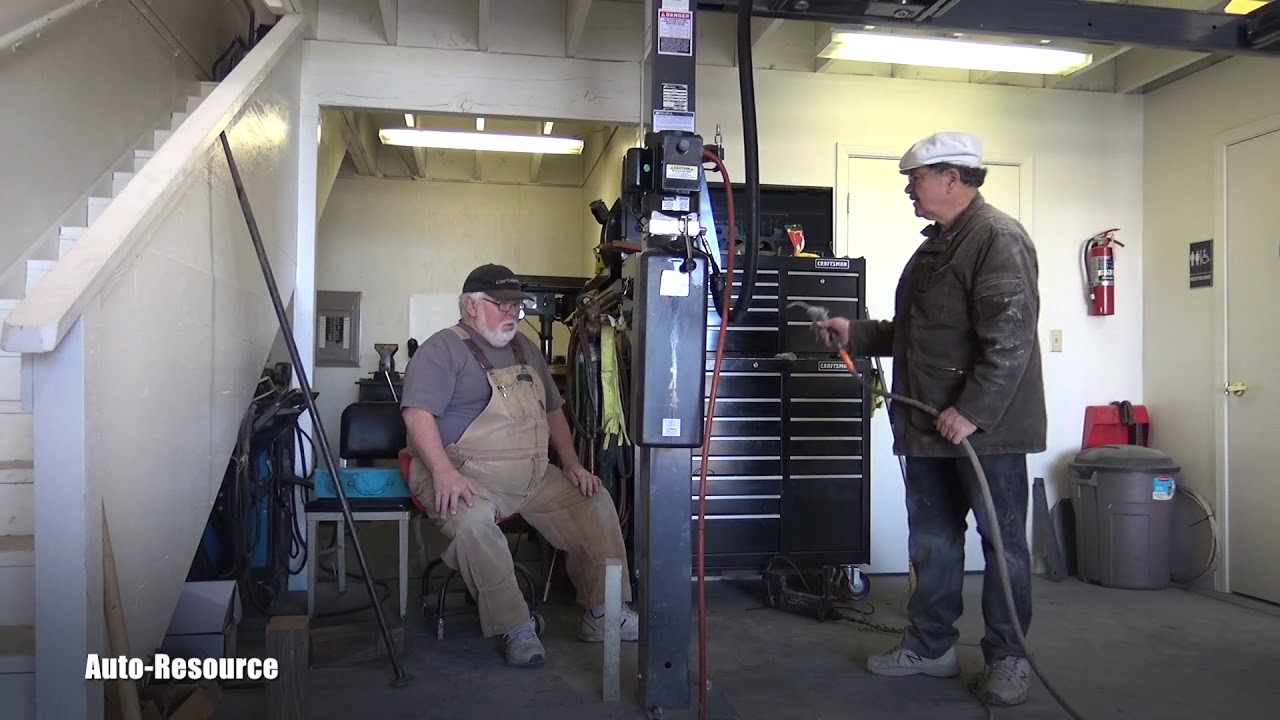 Installing anchors for BENDPAK car lift YouTube