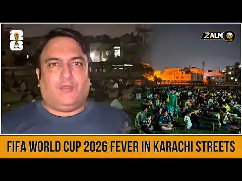 FIFA World Cup 2026 Fever in Karachi Streets | South Africa vs Mexico | Abdul Ghaffar | Zalmi TV