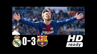 ... real madrid vs barcelona highlights