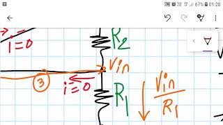 Non-inverting amplifier analysis by Virtual Short method