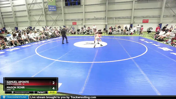 106 Lbs Round 1 (16 Team) - Samuel Aponte, North C...