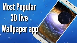New 3D Galaxy live Wallpapers! Most popular 3D live Wallpaper app ! N Technical screenshot 5