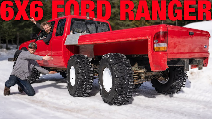 We Found 6x6 Ford Ranger! Testing Rear Steer!