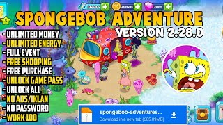 JOSJIS ‼️DOWNLOAD SPONGEBOB ADVENTURE MOD APK V2.28.0 UNLIMITED MONEY FREE SHOOPING screenshot 2