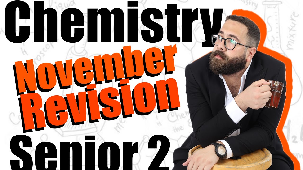 Chemistry | senior 2 | November Revision | مراجعة شهر نوفمبر | دكتور محمود المشتولي
