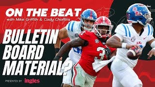 Did the Ole Miss QB just give UGA bulletin board material? | On The Beat