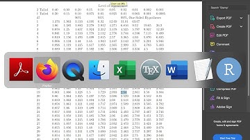 ECON 3406: Using a T-Table, Introduction to Matched Pairs and Paired Differences