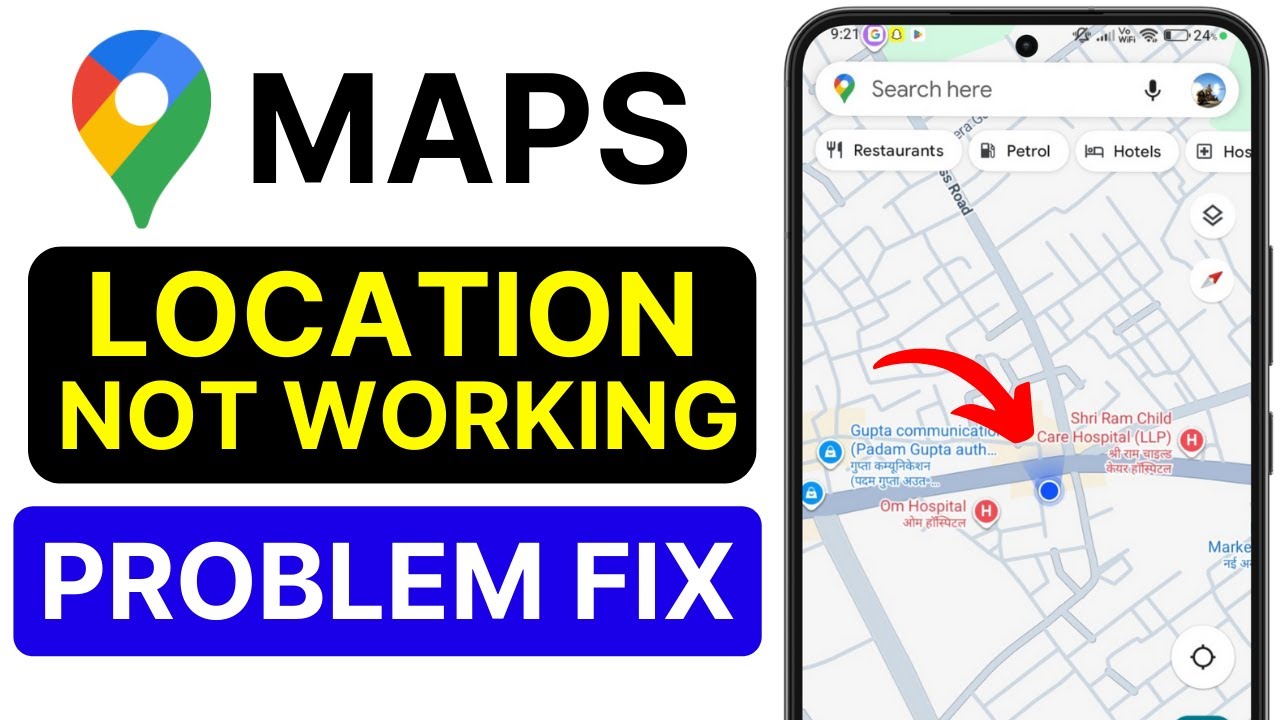 Fix Android Location Stuck | Location Not Updating on Map | GPS Showing Same Spot