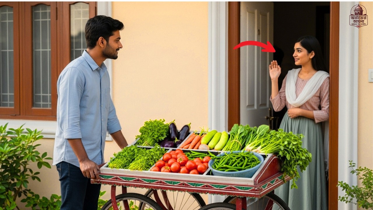 কোটিপতি ছেলে সবজি বিক্রেতার ছদ্মবেশে তার হবু স্ত্রীর পরীক্ষা নিতে পৌঁছাল—এরপর যা ঘটল...
