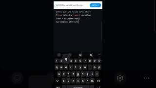 how to see dates and stuff in python #code #python #programming #coding