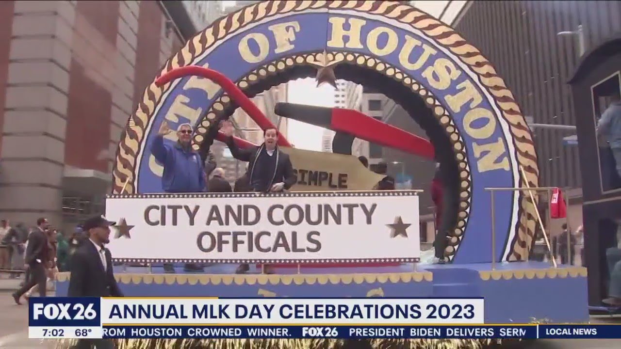 City of Houston prepares for annual MLK Day celebrations - YouTube