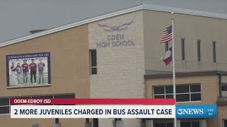 2 more juveniles charged in Odem-Edroy ISD bus assault case