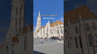Matthias Church - a must-visit spot in Budapest, next to Fisherman's Bastion