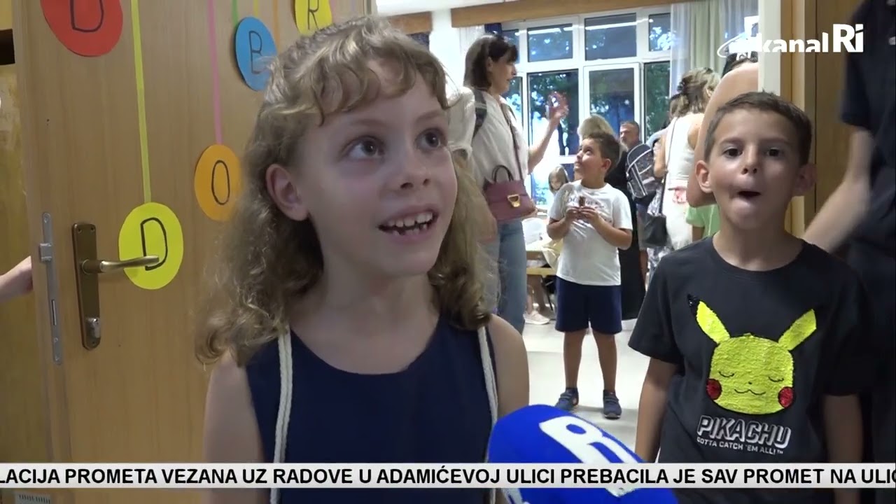 Prvašići OŠ Gornja Vežica zakoračili u svijet obrazovanja