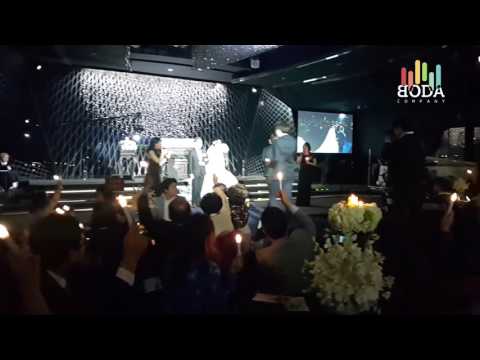 정트리오보다 더욱 감동적인 캔들세레머니와 함께하는 행진 Can`t Help Falling in Love 캔들 서울 더 라빌