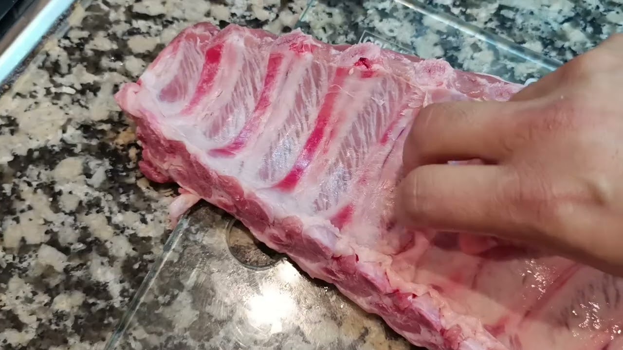 [Churrasco] Costela de porco (piano) - Como comprar, limpar e temperar. 