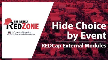 REDZone - Hide Choice by Event