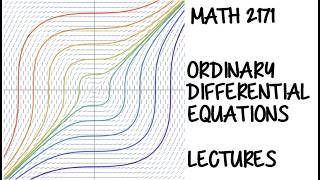 Math 2171 2  Sec  1 2   Initial Value Problems and starting Sec  2 2   Separable Equations