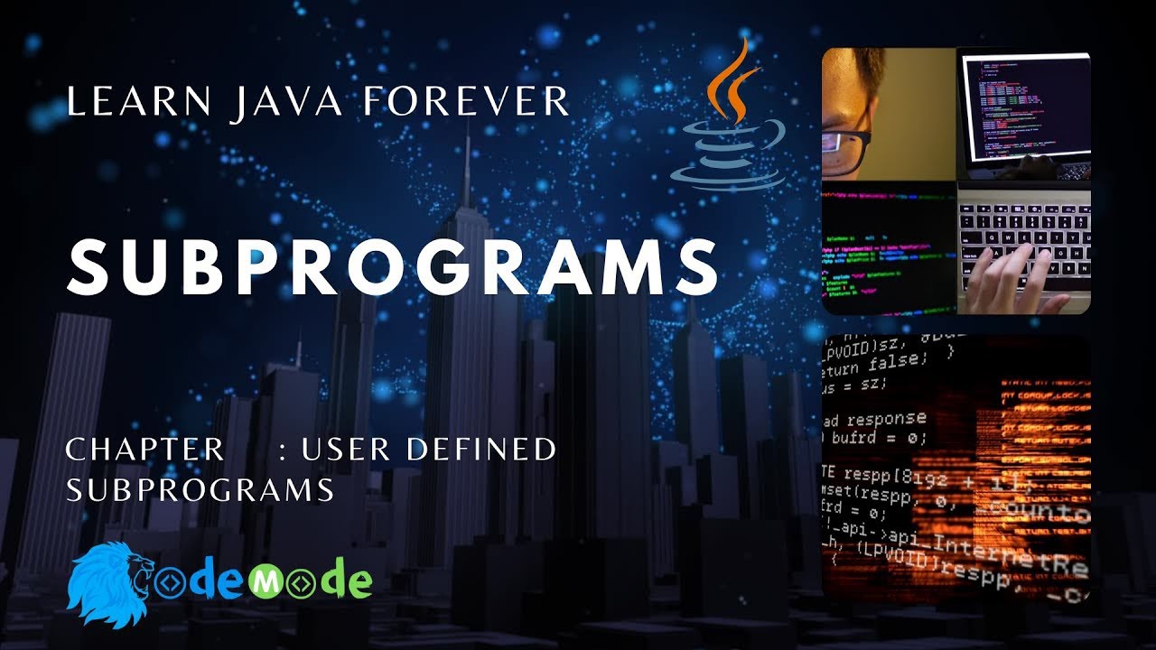 What is a Subprograms in Java | What is a method in Java - YouTube