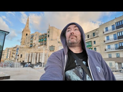 WINDY Day In Capital City Of Malta - Eating Rabbit Stew / Death Of Oliver Reed & Midnight Express