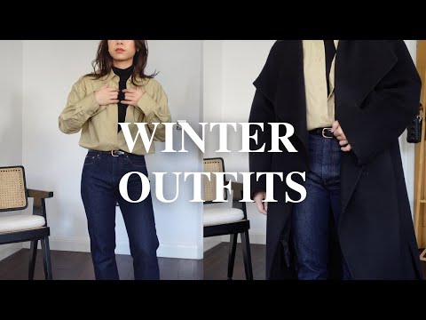 How to Build Winter Outfits u0026 Layer Without Bulk | Timeless and Classic Outfits