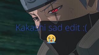The mask that hides the pain || Kakashi edit